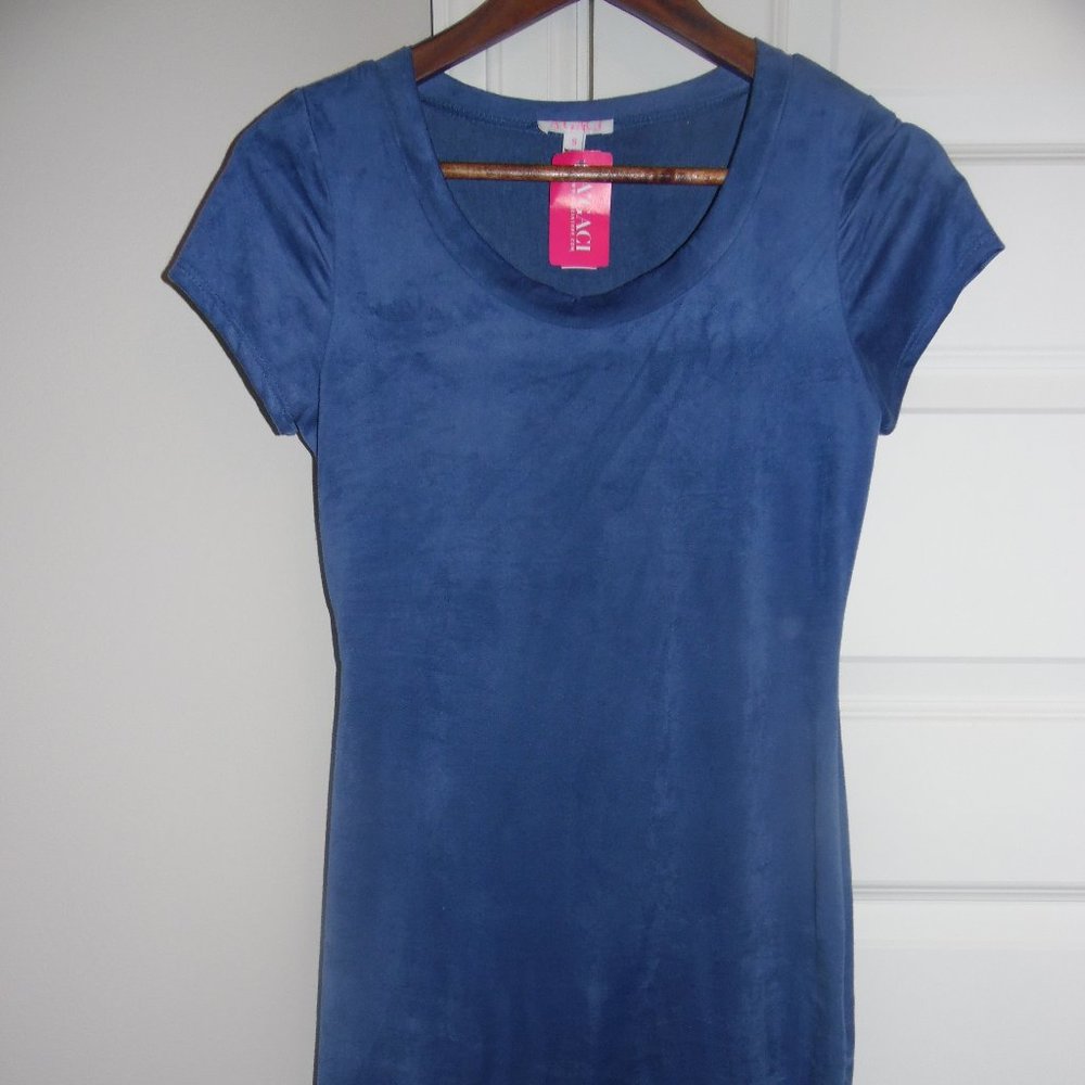 Mini Blue Dress- A'gaci-New